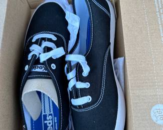 New Black Canvas Keds 9M $8.00