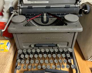 Smith and Corona Super-Speed Typewriter, Space bar covering is cracked $35.00