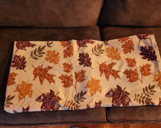 Oblong Leaf Table Cloth 50X62 $8.00