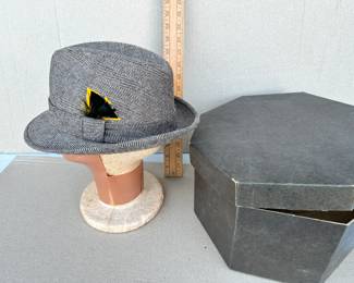 Mallory by Stetson Hat with Box $28.00 Size Medium 