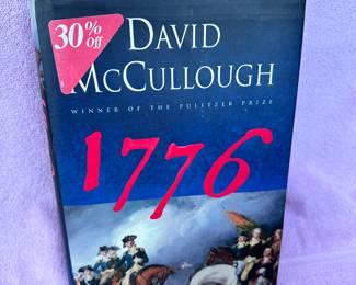 1776 David McCullough Book$ $3.00
