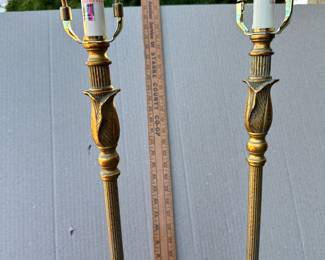 41 Inch Tall Lamps $44.00 both 