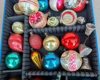 26 Vintage Ornaments $26.00