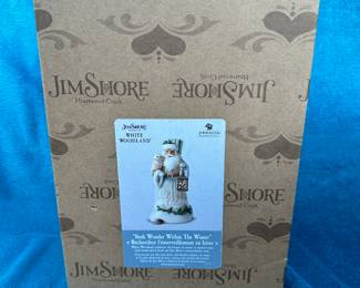Jim Shore White Woodland Seek Wonder Within The Winter $30.00