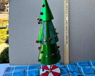 37 Inch Metal Christmas Tree $24.00