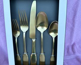20 Piece New Martha Stewart Flatware Set $40.00