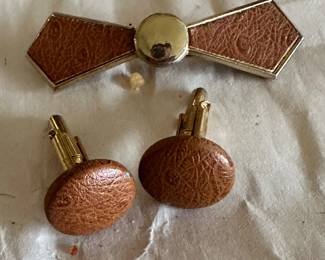 Pin and Cufflinks $5.00