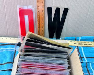 Marquise Letters 9 inches tall $40.00