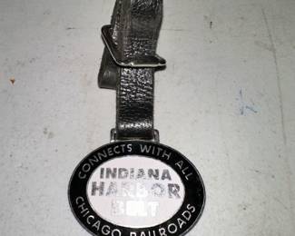 Indiana Harbor Belt Chicago Railroads Tag $10.00