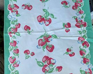 Strawberry Table Runner $9.00