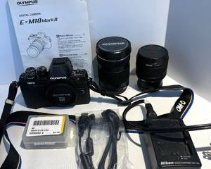 Olympus E-M10 Mark II Digital Camera with 2 Lenses, Battery and Charger 

This camera was not tested, the working condition is not known