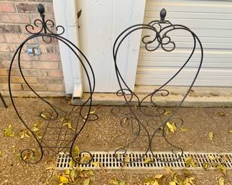 Cast Iron Plant Holders