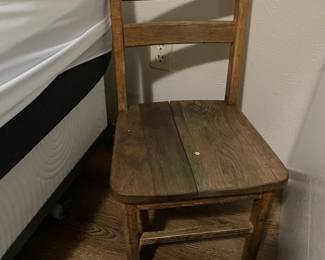 Child’s Wooden Chair