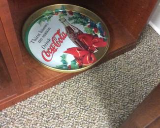 Coca Cola Christmas Tray