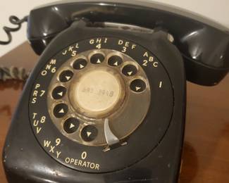 Vintage dial phone 