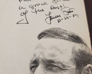 Ga. Bulldog book signed 