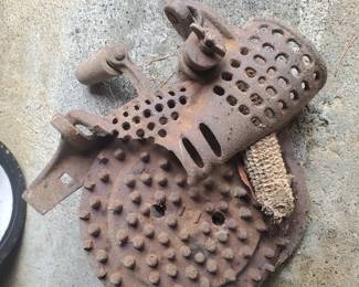 Antique corn shucker 