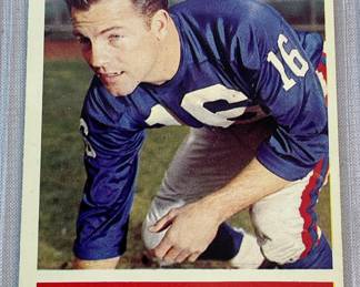1964 Philadelphia #117 Frank Gifford New York Giants Football Card