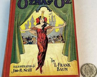 1907 Ozma of Oz by Frank L. Baum ILLUSTRATED