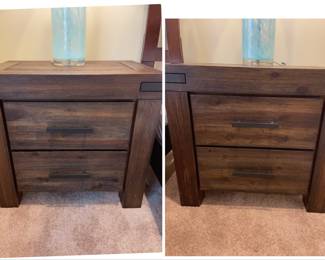 matching pair of nightstands