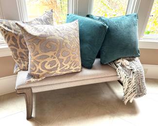 Just a sample of a nice selection of new pillows