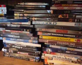 100s of DVD movies
