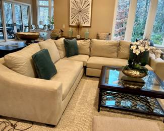 Sectional sofa from Pottery Barn