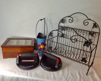 Jewelry Box, Magazine Rack and More