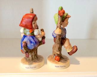  Apple Tree Boy and Girl Hummel Figurines
