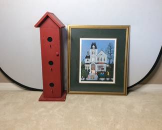 Wooster Scott "Little Girls Delight" Hand Signed and Numbered Framed Art
