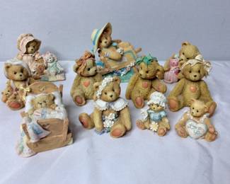 Cherished Teddies Ceramic Bear Figurines
