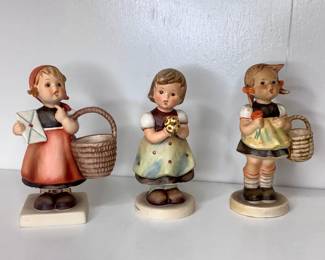 Trio of Goebel Figurines