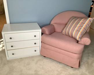 La-Z Boy Armchair, Nightstand