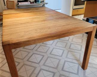 Timeless Solid Wood Dining Table w/ 2 Leaves