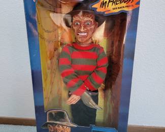 NIB 1989 Matchbox A Nightmare on Elm Street Talking Freddy Krueger