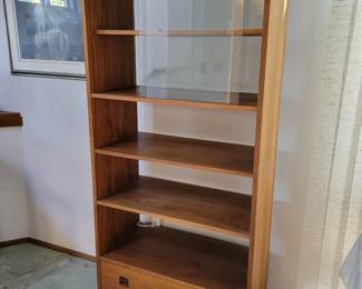 MCM Teak Display Cabinet & Bookcase