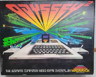 Vintage Odyssey 2 Game System Model 7600 in Original Box