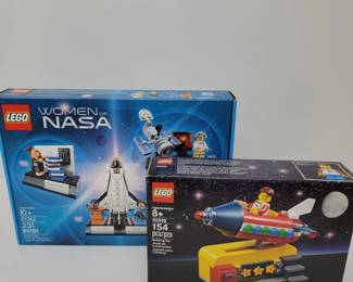 NIB LEGO Sets - Women of NASA 21312 & Space Rocket Ride 40335