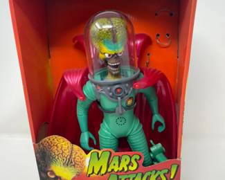 1996 Vintage Mars Attacks! Supreme Martian Ambassador Figure