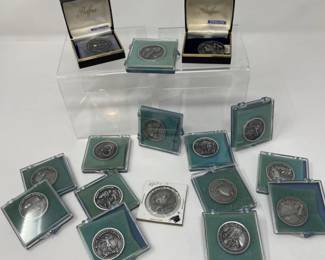 Vintage NASA Mission Medals - Apollo Coins