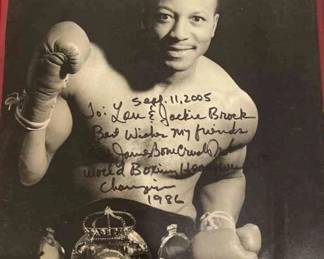 One Of A Kind Autographed Picture Of James Bonecrusher Smith