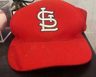 Game Worn Lou Brock St. Louis Cardinals Had