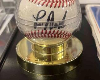 Lou Brock Autographed Baseball From Lou Brock Baseball And Softball Complex