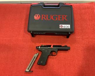 Ruger UR40149 MK IV 22/45 Tactical .22 Pistol