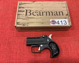 Bearman Big Bore Guardian 9MM Black with Black Grips