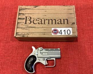 Bearman Big Bore Guardian 9MM Satin with Black Grips