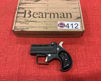 Bearman Big Bore Guardian 9MM Black with Black Grips