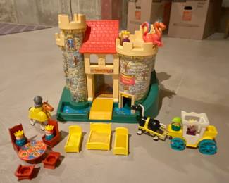 Vintage Fisher Price Castle - Complete Set