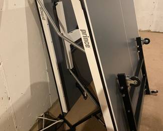 Nice ping pong table, they took it apart to keep and they decided to sell