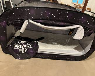 This is a great twin Mattress with starlight tent, great for sleepovers